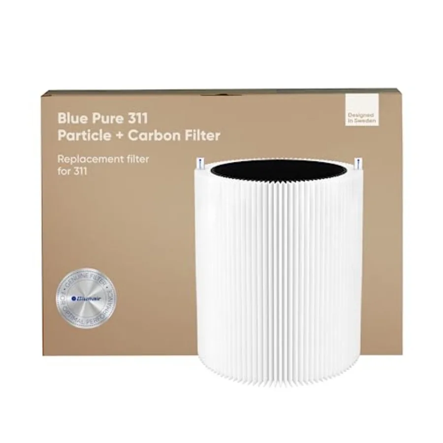 Blue Pure 311 Genuine Replacement Filter, Particle and Activated Carbon, fits Blue Pure 311 Air Purifier Non-Auto
Blue Pure 311 Genuine Replacement Filter, Particle and Activated Carbon, fits Blue Pure 311 Air Purifier Non-Auto