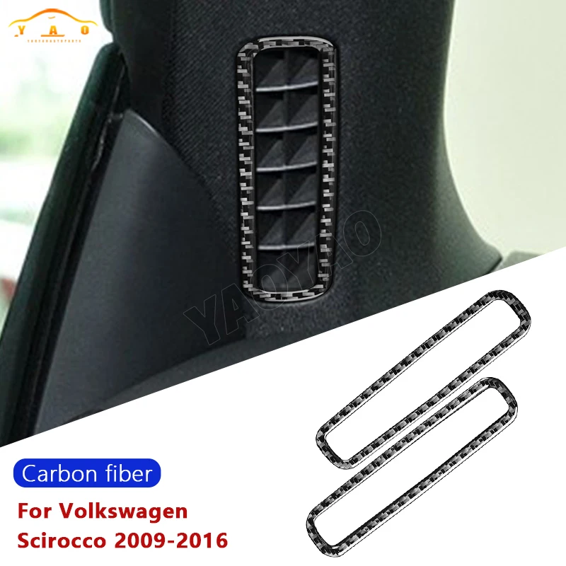 Carbon Fiber For Volkswagen Scirocco 2009 -2016 LHD RHD Car A-Pillar Air Outlet Frame Decorative Sticker
Carbon Fiber For Volkswagen Scirocco 2009 -2016 LHD RHD Car A-Pillar Air Outlet Frame Decorative Sticker