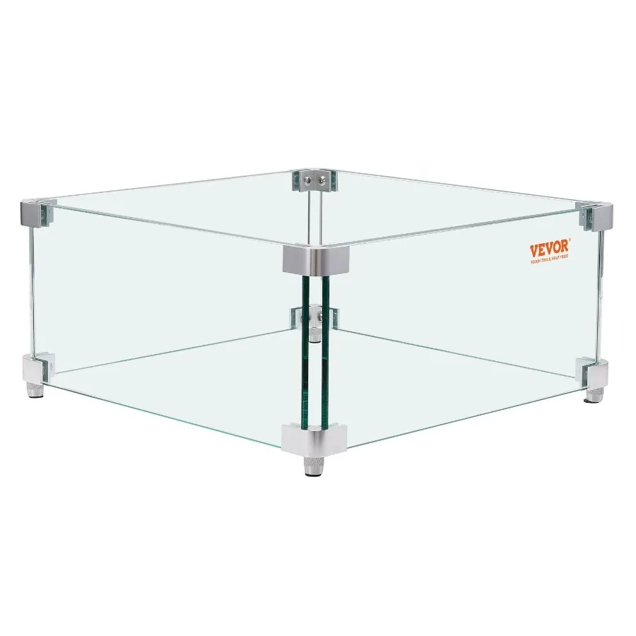 Gas Fire Pit Wind Guard for Square Fire Table 15 x 15 x 7 inch Clear Tempered Wind Guard for Firepits 0.31 inch Thick Square G
Gas Fire Pit Wind Guard for Square Fire Table 15 x 15 x 7 inch Clear Tempered Wind Guard for Firepits 0.31 inch Thick Square G