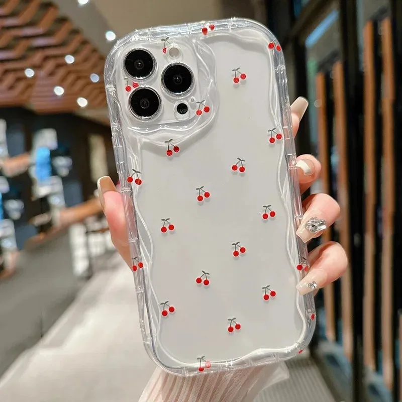 Red Cherry Love Heart Pattern Clear Phone Case For Xiaomi 14T Pro 13 12 11 Lite 5G 15 14 13 12 11 Shockproof Soft TPU Back Cover
Red Cherry Love Heart Pattern Clear Phone Case For Xiaomi 14T Pro 13 12 11 Lite 5G 15 14 13 12 11 Shockproof Soft TPU Back Cover