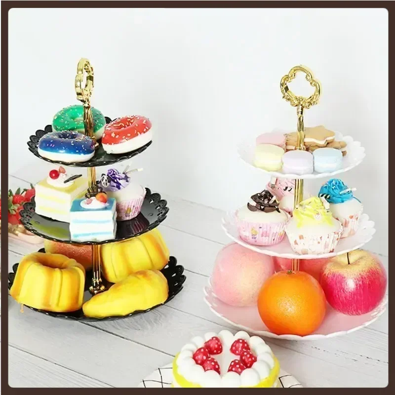 1PC European Dessert Table Fruit Tray Three Layer Cake Stand Rack Wedding Party Candy Plastic Dry Wedding Party House
1PC European Dessert Table Fruit Tray Three Layer Cake Stand Rack Wedding Party Candy Plastic Dry Wedding Party House