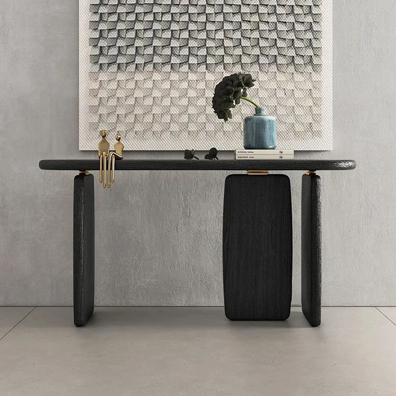 Creative Solid Wood Console Tables Simple Living Room Furniture Entrance Console Light Luxury Home Modern Designer Porch Cabinet
Creative Solid Wood Console Tables Simple Living Room Furniture Entrance Console Light Luxury Home Modern Designer Porch Cabinet