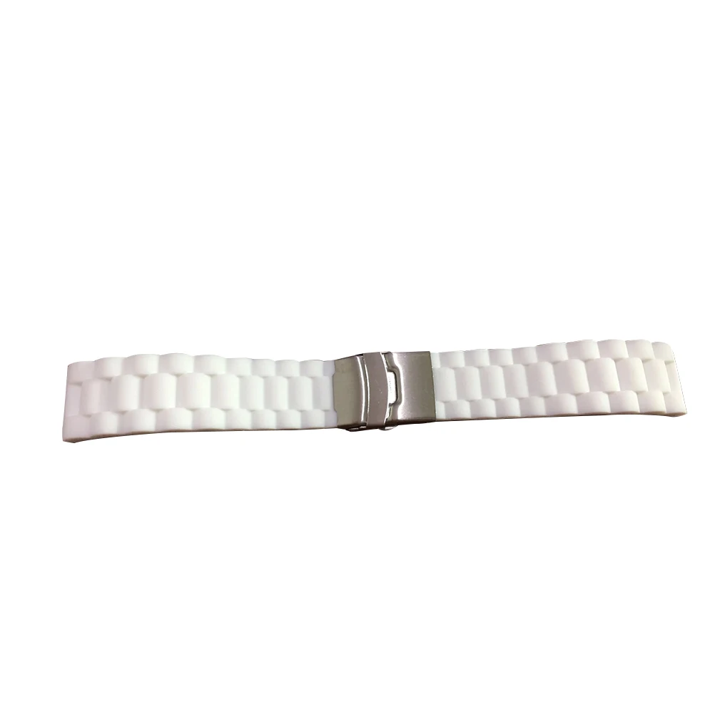 22Mm Silicone Watch Strap Comfortable Lightweight Deployment Buckle Folding Clasp Watchband Elegant Replacement Accessory For
22Mm Silicone Watch Strap Comfortable Lightweight Deployment Buckle Folding Clasp Watchband Elegant Replacement Accessory For