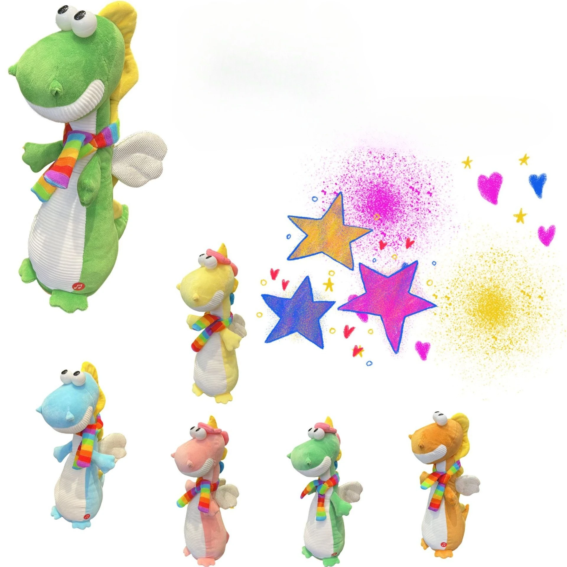 Fluffy Dancing Dinosaur Toy - Singing, Recording, Voice Mimic & Interactive Plush for Birthday Christmas Gift
Fluffy Dancing Dinosaur Toy - Singing, Recording, Voice Mimic & Interactive Plush for Birthday Christmas Gift