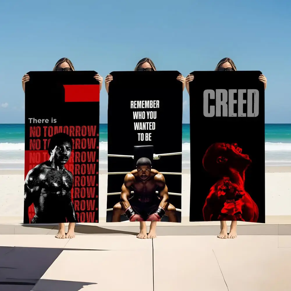 Movie C-Creed 2 Towel Microfiber beach towel, quick-dry, sand-free, ultra-fine fiber, super soft.
Movie C-Creed 2 Towel Microfiber beach towel, quick-dry, sand-free, ultra-fine fiber, super soft.