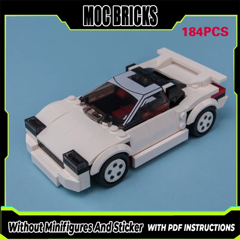 Speed Racing Car Model MOC Building Bricks City White Coupe Modular Technology Gifts Holiday Assemble Children Toys Suit
Speed Racing Car Model MOC Building Bricks City White Coupe Modular Technology Gifts Holiday Assemble Children Toys Suit