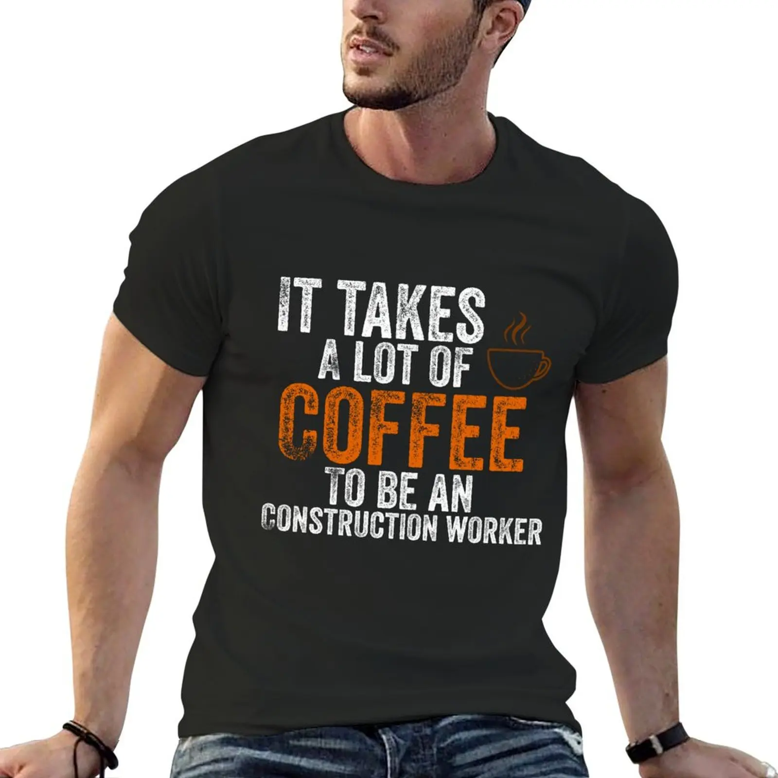 it takes a lot of coffee to be an construction worker T-Shirt croswit shirt man summer tops shirts graphic tee men
it takes a lot of coffee to be an construction worker T-Shirt croswit shirt man summer tops shirts graphic tee men