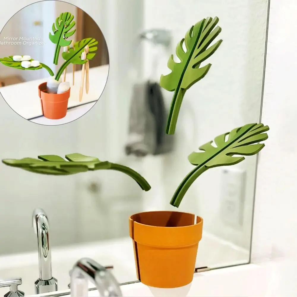 No Drill Installation Mirror Mounted Bathroom Organizer Multifunctional Usage Durable Toothbrush Organizer Space-Saving Design
No Drill Installation Mirror Mounted Bathroom Organizer Multifunctional Usage Durable Toothbrush Organizer Space-Saving Design