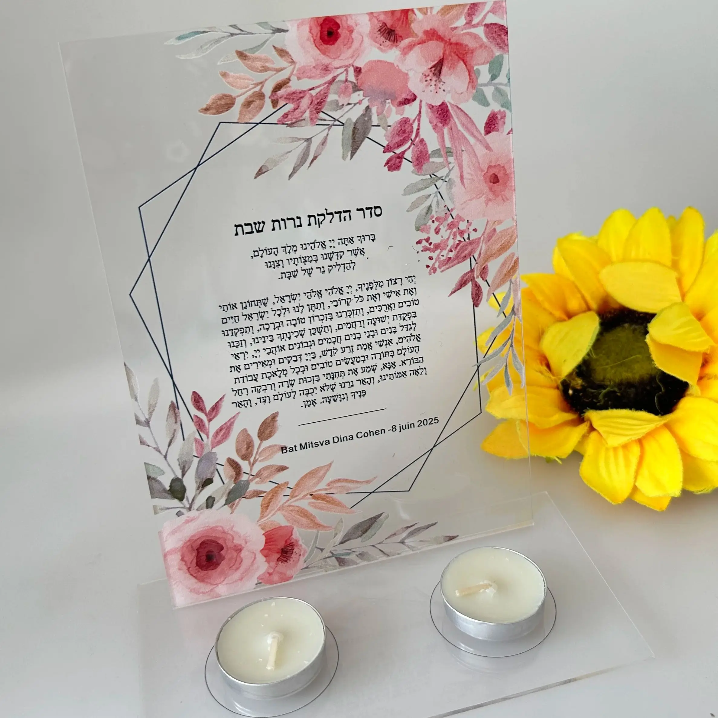10pcs Custom Candle Hebrew Birthday Prayer Card,Transparent Wedding Blessing Invitation Card for Party Gift Favor Decoration
10pcs Custom Candle Hebrew Birthday Prayer Card,Transparent Wedding Blessing Invitation Card for Party Gift Favor Decoration