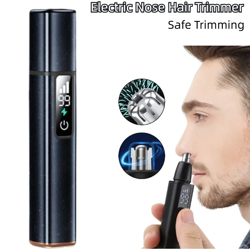 Electric Nose Hair Trimmer Portable Electric Shaving Men's Automatic Waterproof Nose Hair Clipper Trimmer For Men and Women
Electric Nose Hair Trimmer Portable Electric Shaving Men's Automatic Waterproof Nose Hair Clipper Trimmer For Men and Women