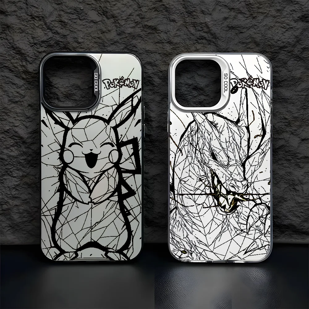 Line Art Pikachu Charizard Phone Case For IPhone 16 15 14 13 12 11 Pro Max Black Matte Multicolor Laser Metallic Aurora Funda
Line Art Pikachu Charizard Phone Case For IPhone 16 15 14 13 12 11 Pro Max Black Matte Multicolor Laser Metallic Aurora Funda