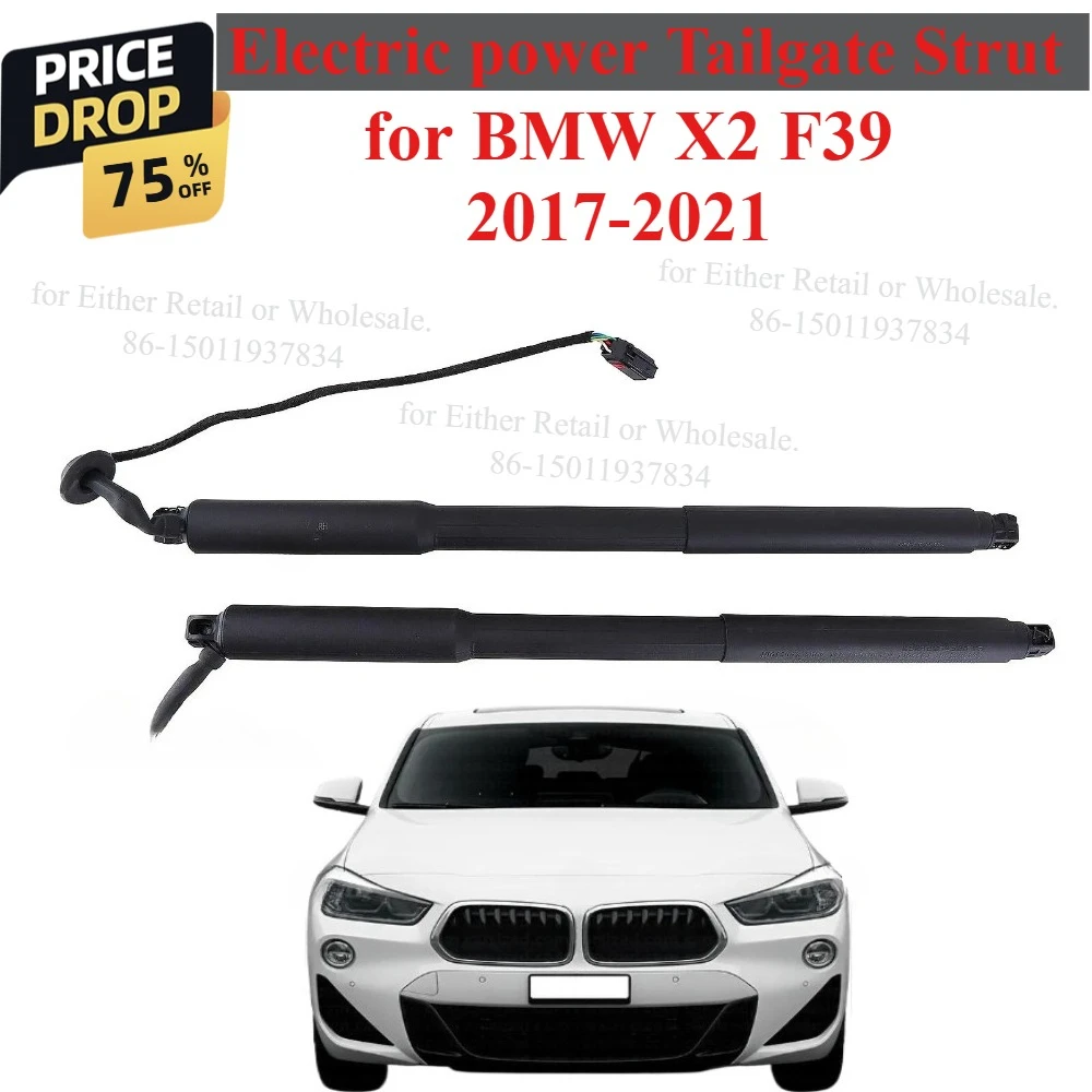 Car Refit Rear Trunk Liftgate Power Hatch Lift Support for BMW X2 F39 2018 2019 2020 51249465654 Electric Tailgate Gas Strut
Car Refit Rear Trunk Liftgate Power Hatch Lift Support for BMW X2 F39 2018 2019 2020 51249465654 Electric Tailgate Gas Strut