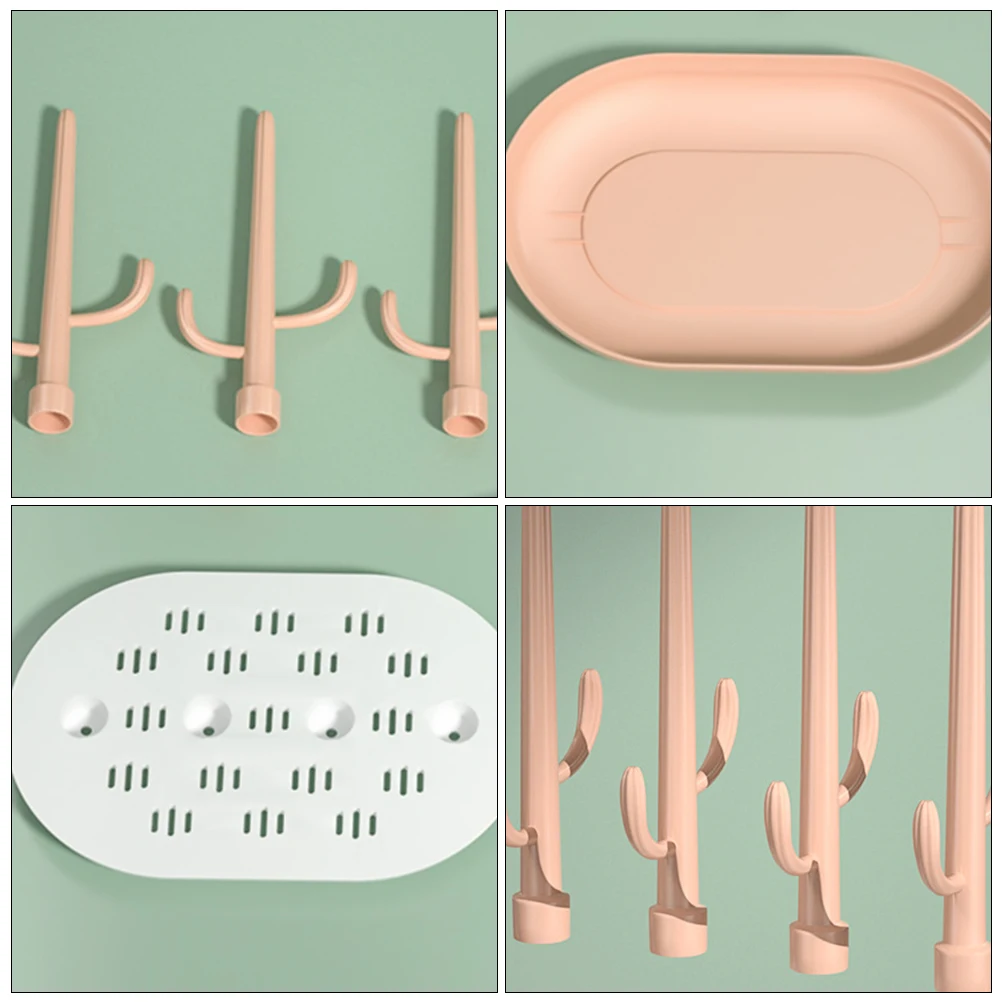 Многофункциональная подставка-сушилка для детских бутылочек (1 шт.), розовая, из АБС-пластика, для хранения сосок, чашек, трубочек, бутылочек для кормления
Многофункциональная подставка-сушилка для детских бутылочек (1 шт.), розовая, из АБС-пластика, для хранения сосок, чашек, трубочек, бутылочек для кормления