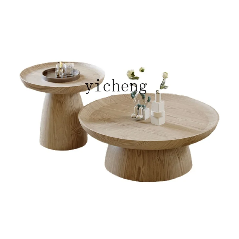 Xl Antique round Tea Table Combination Minimalist Walnut High-Grade Light Luxury Tea Table
Xl Antique round Tea Table Combination Minimalist Walnut High-Grade Light Luxury Tea Table