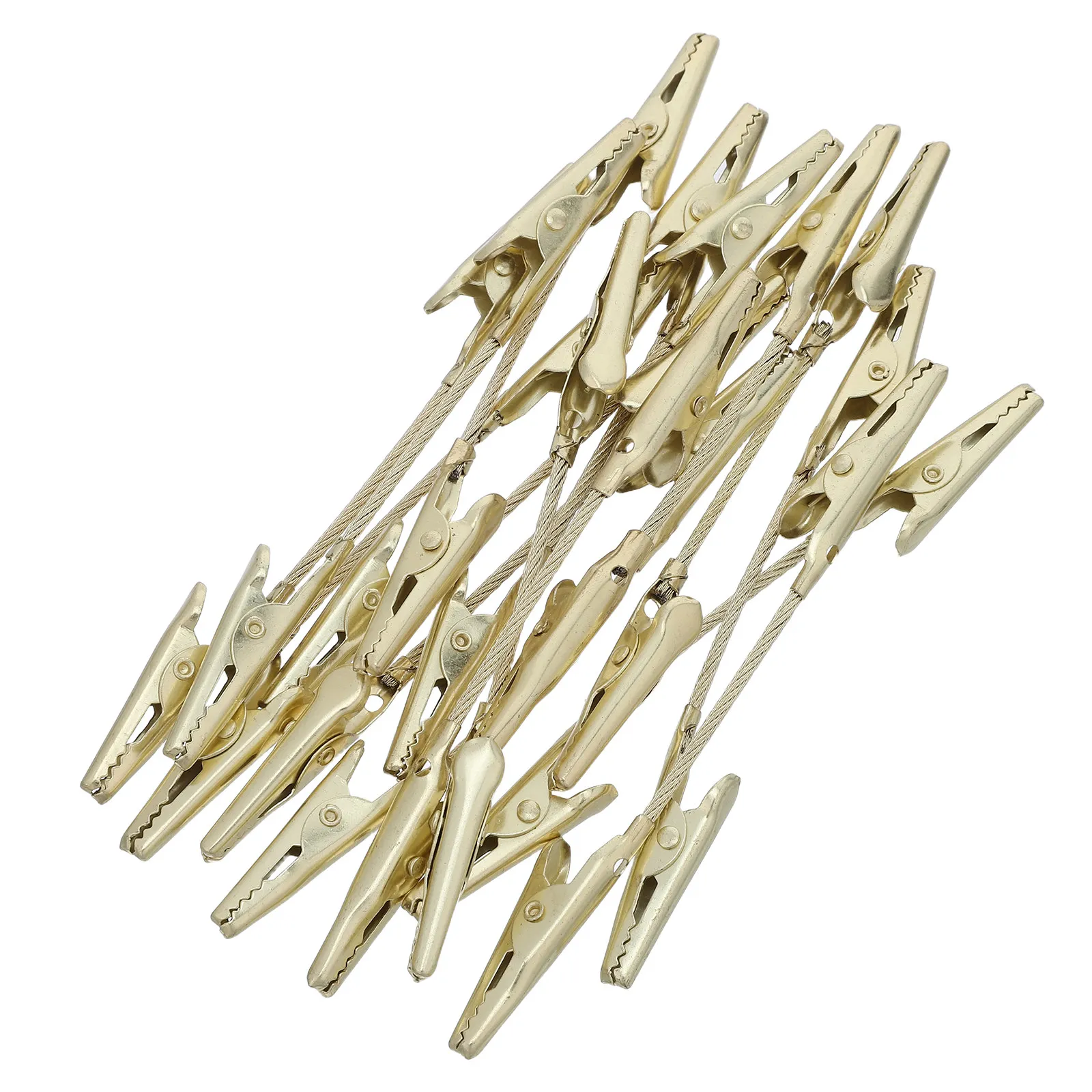 15Pcs Double Ended Alligator Clips Metal Double Sided Clip Note Holder Photo Display Clamp Office Home Memo Card Organizer
15Pcs Double Ended Alligator Clips Metal Double Sided Clip Note Holder Photo Display Clamp Office Home Memo Card Organizer