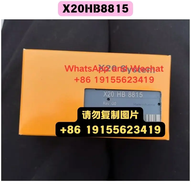 Совершенно новый оригинальный модуль X20HB8815 Функциональный тест ОК Быстрая доставка
Совершенно новый оригинальный модуль X20HB8815 Функциональный тест ОК Быстрая доставка