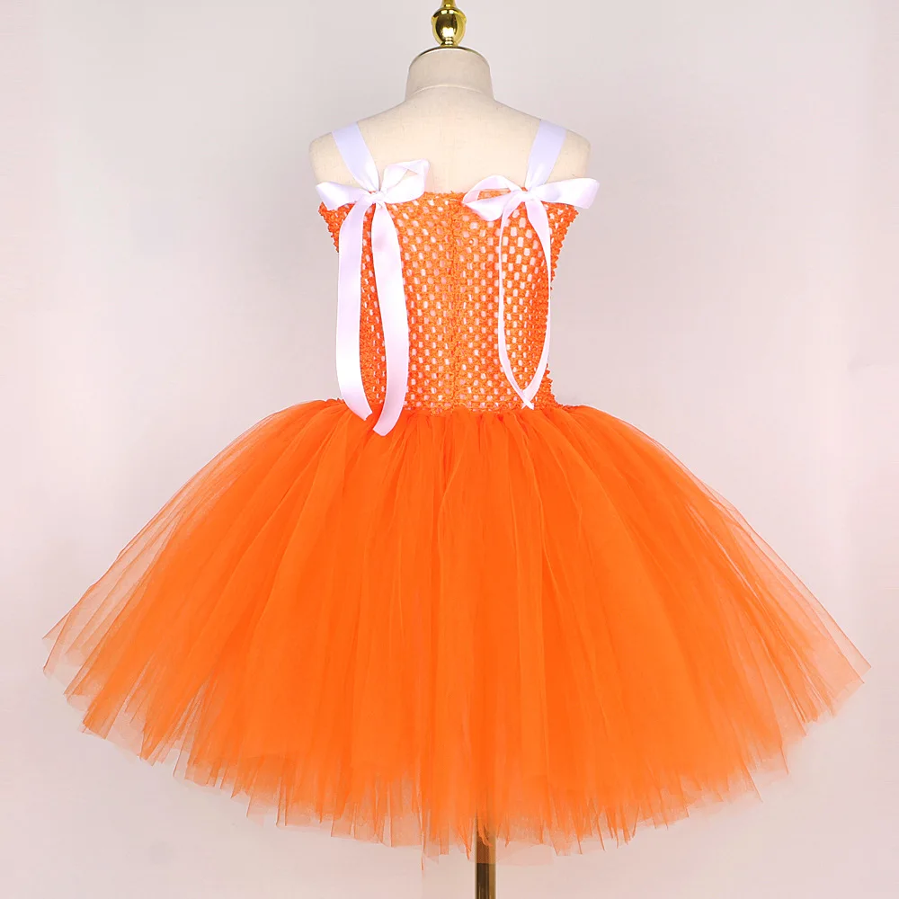 Fox Pattern Tutu Tulle Dress Fluffy Layer Mesh Gown Animal Ruffle Outfit Halloween Carnival Birthday Stage Photo Party Costume
Fox Pattern Tutu Tulle Dress Fluffy Layer Mesh Gown Animal Ruffle Outfit Halloween Carnival Birthday Stage Photo Party Costume