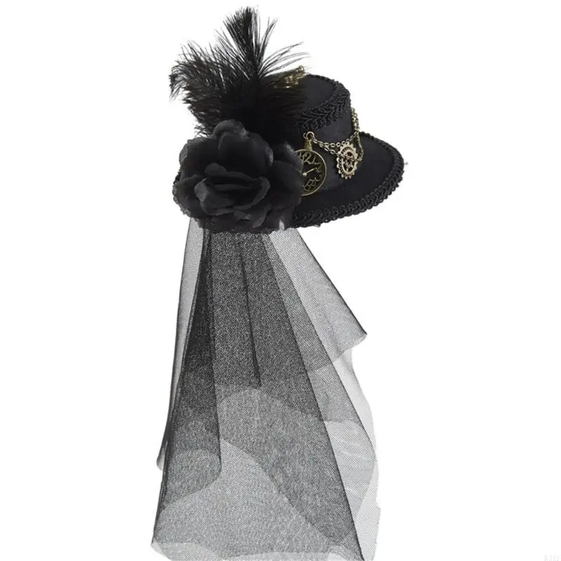 K3KF Steampunk Hats For Women With Veil Steampunk Top Hat Steampunk Time Hat Steampunk Accessories Halloween Party
K3KF Steampunk Hats For Women With Veil Steampunk Top Hat Steampunk Time Hat Steampunk Accessories Halloween Party