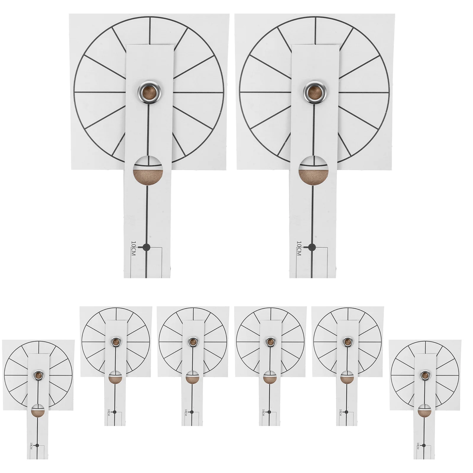 8pcs Diy Assembly Ruler Wall Positioning Scale Graduated Paper For Large Frameless Silent Non Ticking Hanging Clock Measuring
8pcs Diy Assembly Ruler Wall Positioning Scale Graduated Paper For Large Frameless Silent Non Ticking Hanging Clock Measuring