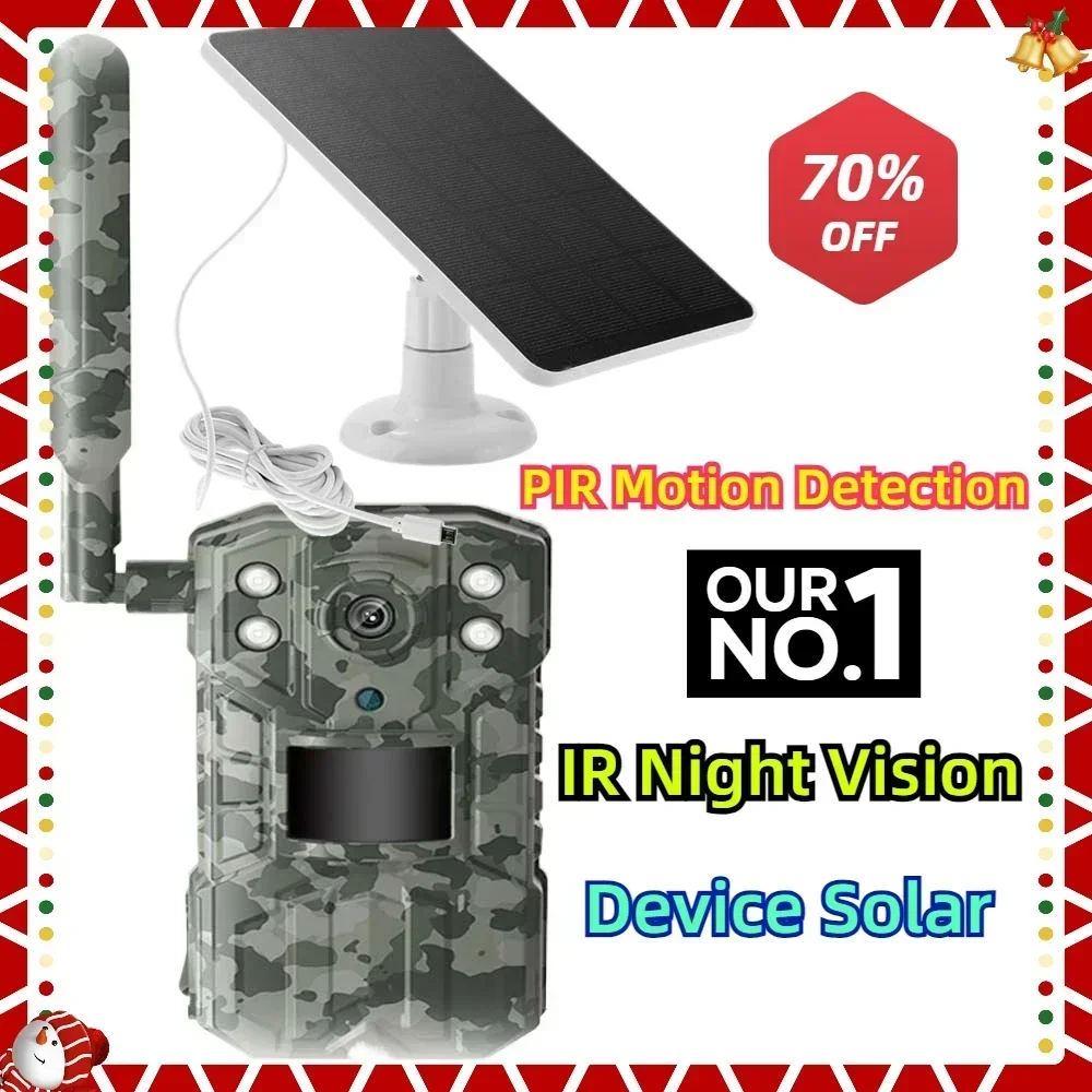 14MP 4G SIM Card IP66 Waterproof 20M PIR Motion Detection Wildlife Camera IR Night Vision Device Solar Hunting Trail Camera
14MP 4G SIM Card IP66 Waterproof 20M PIR Motion Detection Wildlife Camera IR Night Vision Device Solar Hunting Trail Camera