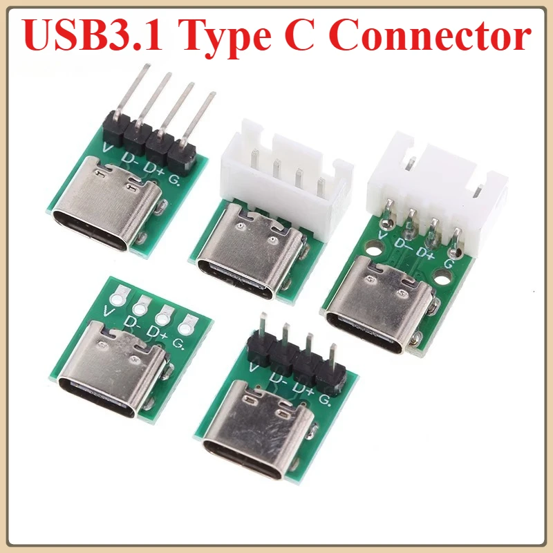 1/5/10Pcs TYPE C USB 3.1 Type C Connector 16 Pin Test PCB Board Plate Adapter Socket For Data Line Wire Cable Transfer
1/5/10Pcs TYPE C USB 3.1 Type C Connector 16 Pin Test PCB Board Plate Adapter Socket For Data Line Wire Cable Transfer