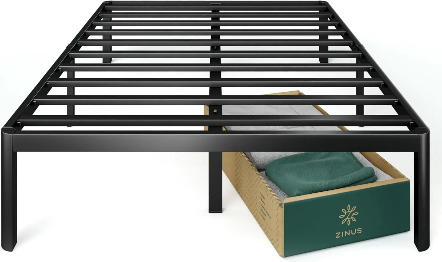 Van 16 Inch Metal Platform Bed Frame / Steel Slat Support / No Box Spring Needed / Easy Assembly,Black, Queen
Van 16 Inch Metal Platform Bed Frame / Steel Slat Support / No Box Spring Needed / Easy Assembly,Black, Queen