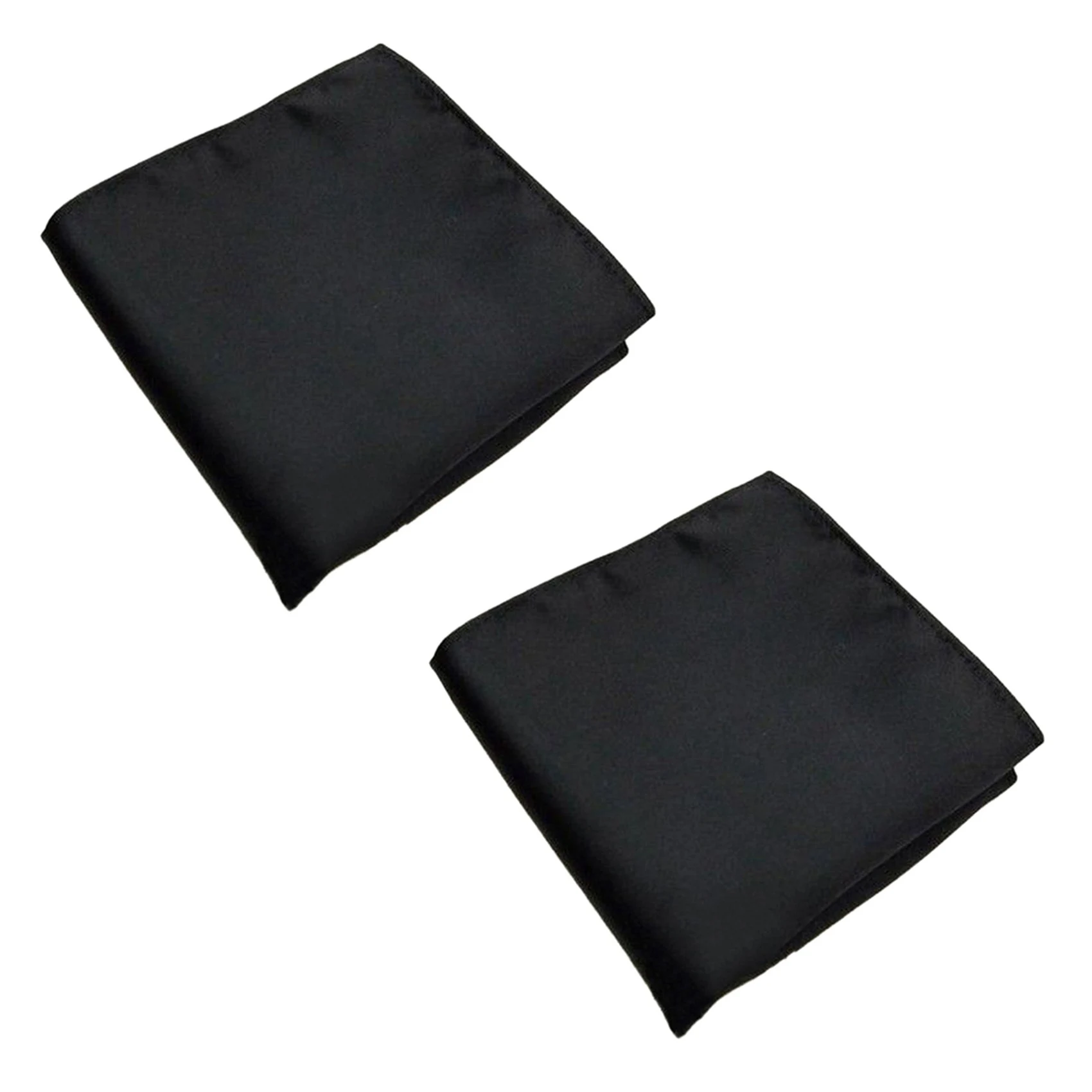 TEXU 2X Men's Pocket Hanky Plain Color Wedding Party Square Hankerchief (Black)
TEXU 2X Men's Pocket Hanky Plain Color Wedding Party Square Hankerchief (Black)