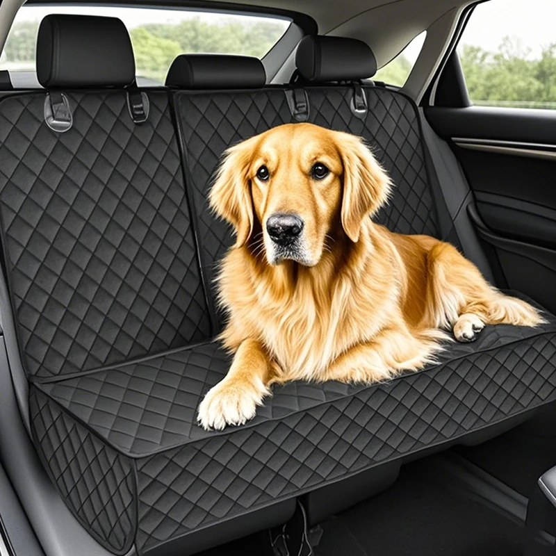 Dog Car Seat Cover 100% Waterproof Dog Seat Cover With Side Flaps Pet Seat Cover for Back Seat Black Carrier Hammock Convertible
Dog Car Seat Cover 100% Waterproof Dog Seat Cover With Side Flaps Pet Seat Cover for Back Seat Black Carrier Hammock Convertible