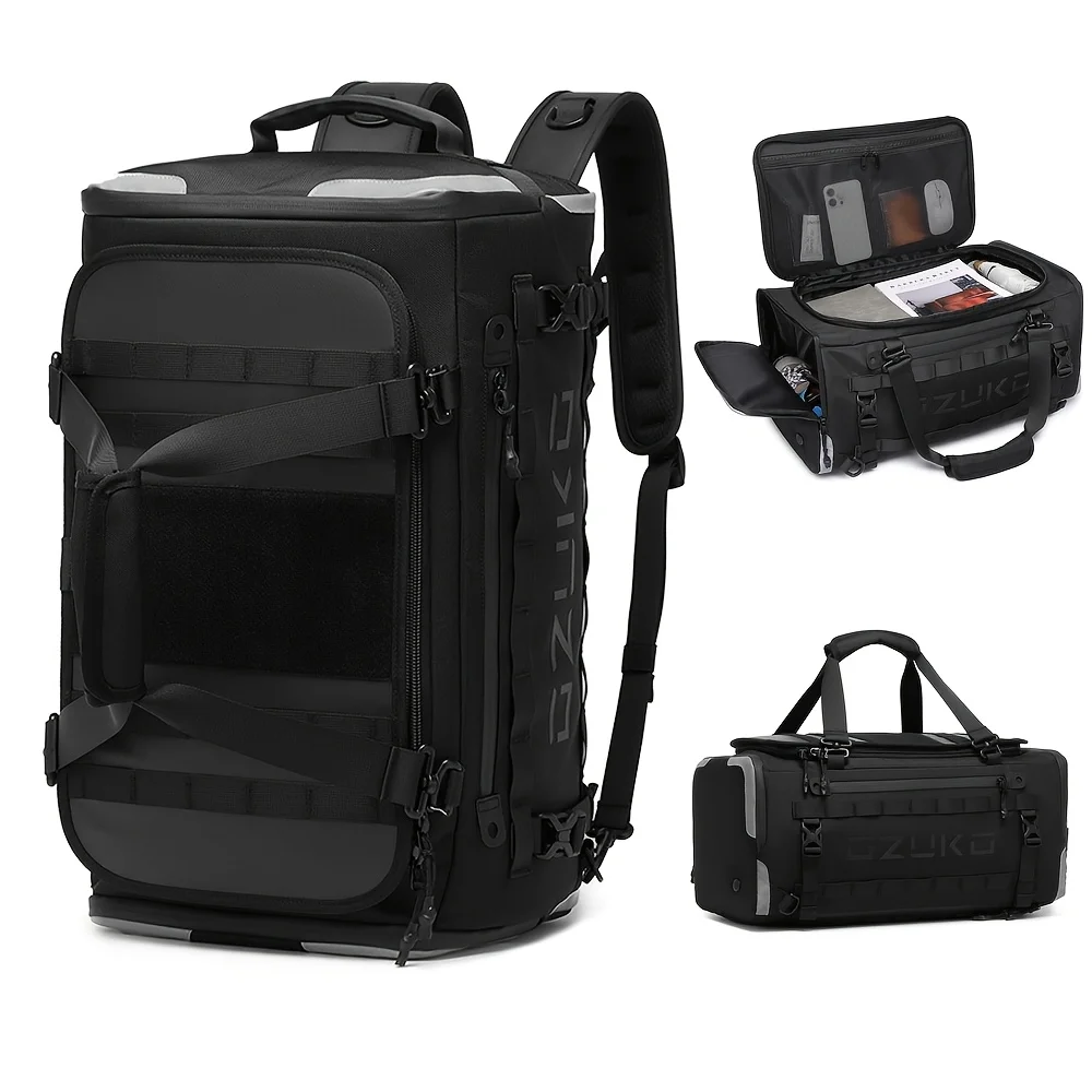 1pc Men's Oxford Handbag, Large Capacity Travel Bag, Hiking Backpack Fixed Photography Bracket, Sports Equipment
1pc Men's Oxford Handbag, Large Capacity Travel Bag, Hiking Backpack Fixed Photography Bracket, Sports Equipment