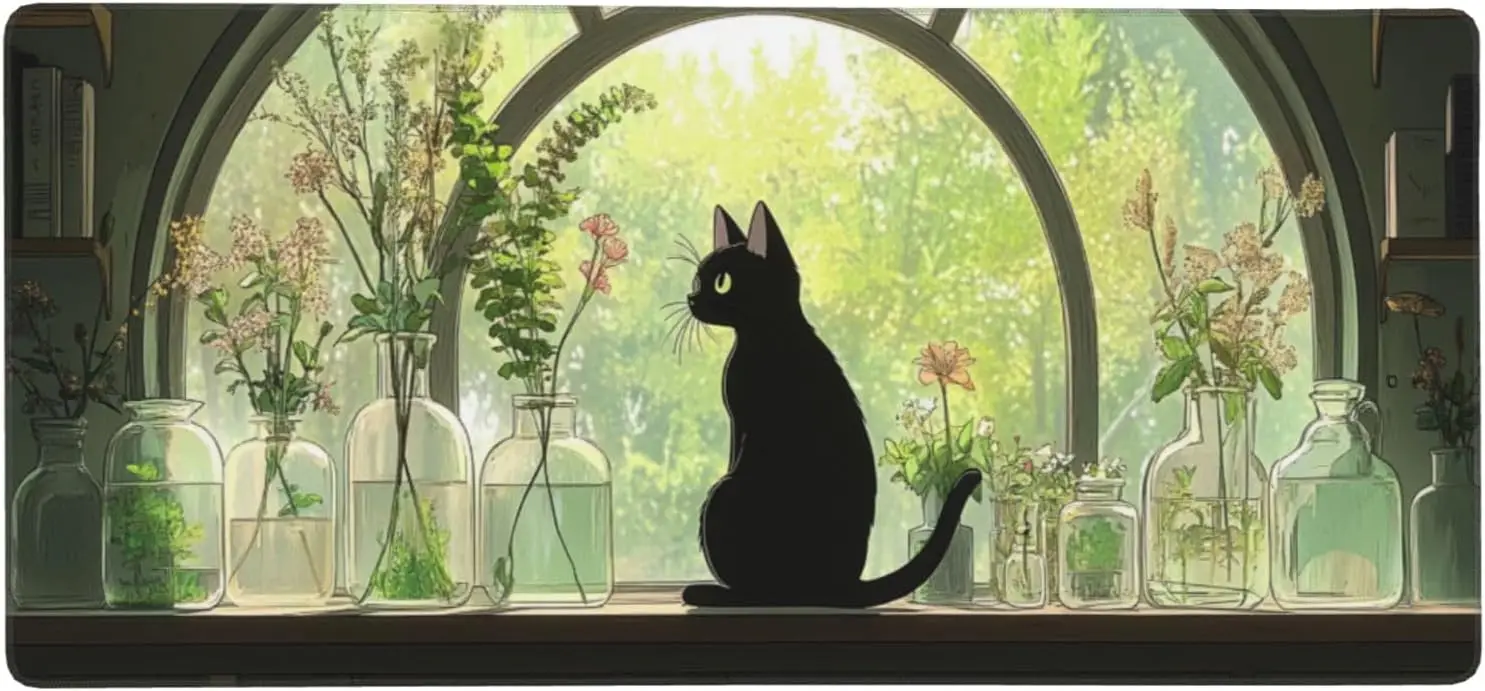 Cat and Vase mousepad art design non-slip sewn edge office learn universal table mat computer game player accessories decoration
Cat and Vase mousepad art design non-slip sewn edge office learn universal table mat computer game player accessories decoration