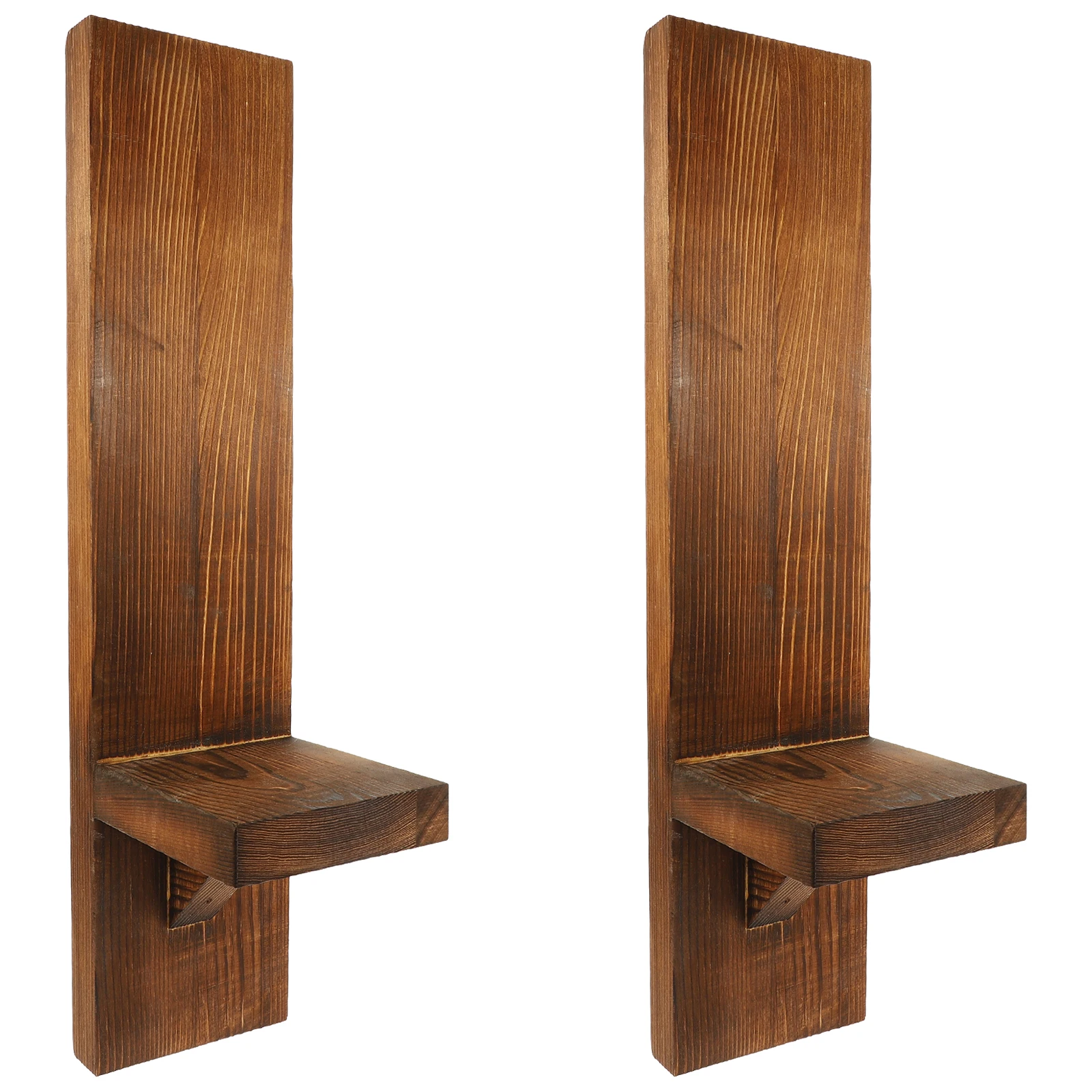 Wooden Wall Mount Sconce Tealight Holders Vintage Farmhouse Decor Retro Home Furnishings Warm Atmosphere Sturdy
Wooden Wall Mount Sconce Tealight Holders Vintage Farmhouse Decor Retro Home Furnishings Warm Atmosphere Sturdy