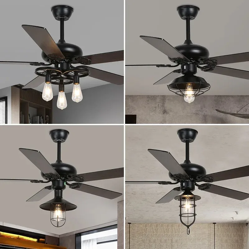 Electric Fan Light Retro Industrial Style Creative Bedroom Banana Leaf Fan Light Variable Frequency Integrated Ceiling Fan Light
Electric Fan Light Retro Industrial Style Creative Bedroom Banana Leaf Fan Light Variable Frequency Integrated Ceiling Fan Light