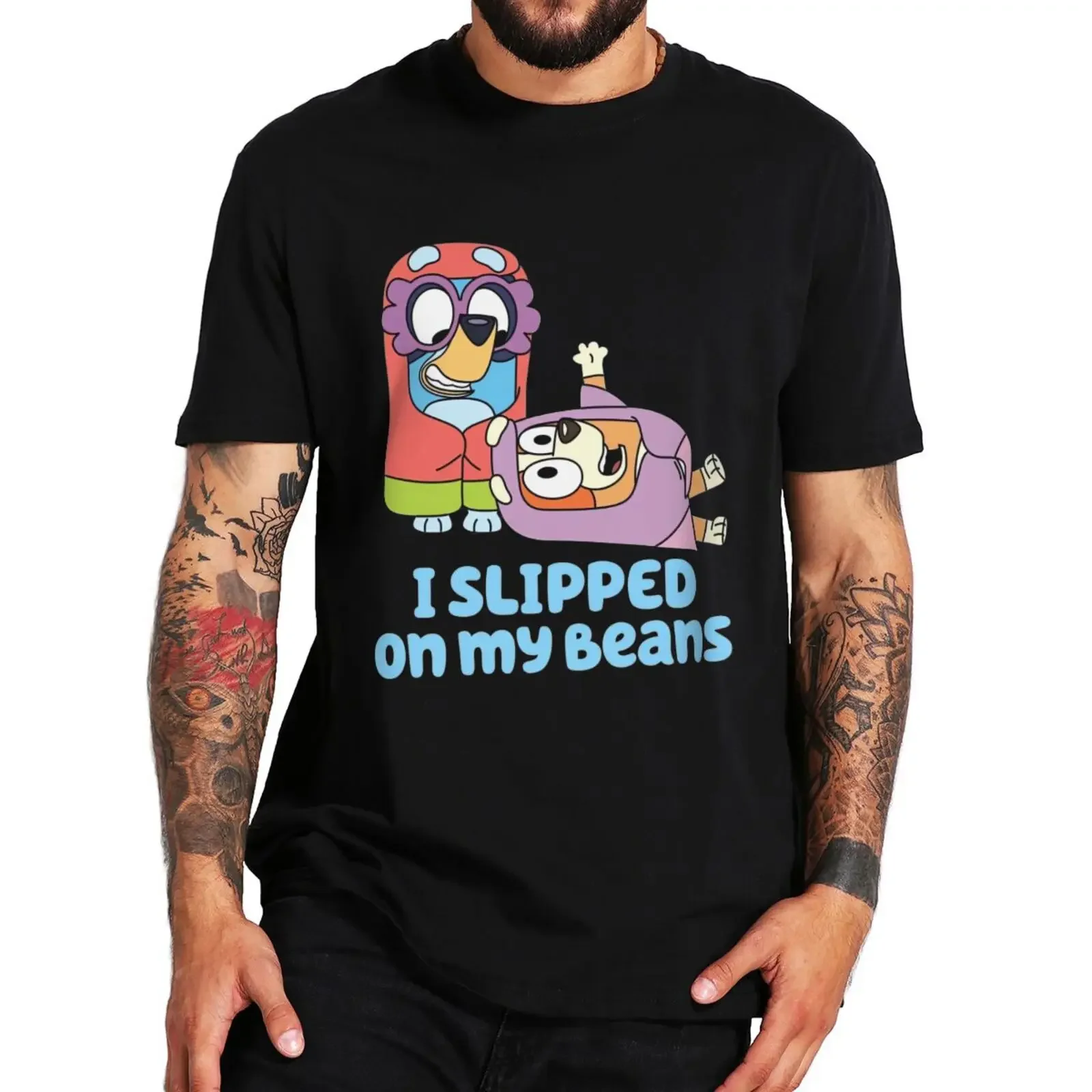 I Slipped On My Beans T Shirt Funny Cartoon T-Shirt 100% Cotton EU Size Tops Tee Short Sleeve Round Collar mens designer clothes
I Slipped On My Beans T Shirt Funny Cartoon T-Shirt 100% Cotton EU Size Tops Tee Short Sleeve Round Collar mens designer clothes
