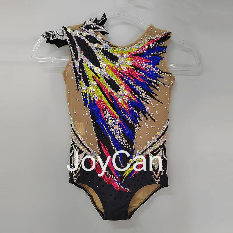 JoyCan Rhthmic Gymnastics Leotards Girls Women Dark Black Spandex Elegant Dance Wear for Competitiion
JoyCan Rhthmic Gymnastics Leotards Girls Women Dark Black Spandex Elegant Dance Wear for Competitiion