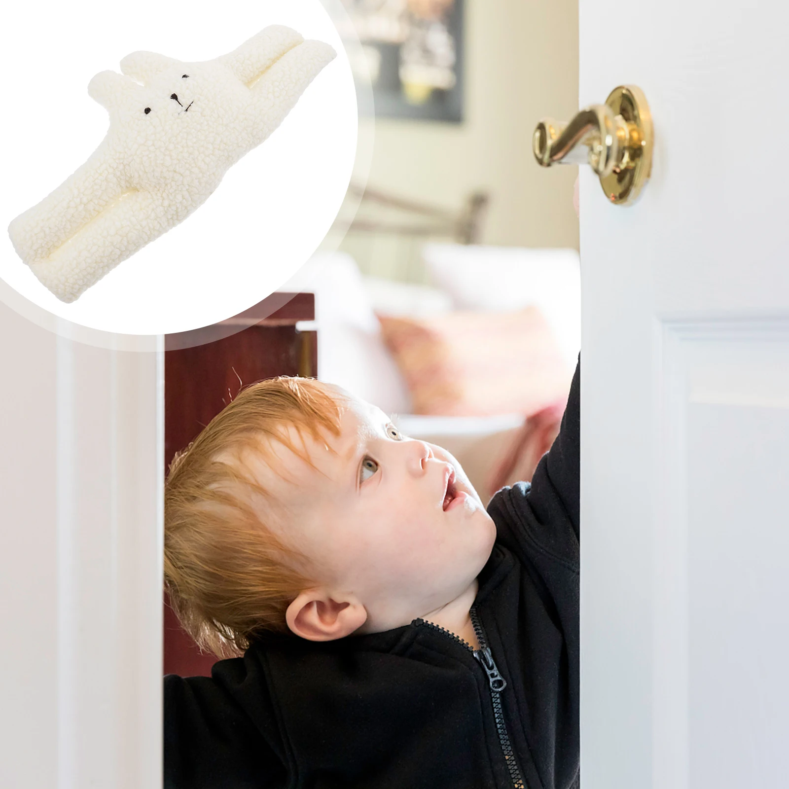Anti pinch Door Stopper Durable Baby Finger Protector Children Indoor Creative Stopper Rabbit Design Door Surface
Anti pinch Door Stopper Durable Baby Finger Protector Children Indoor Creative Stopper Rabbit Design Door Surface