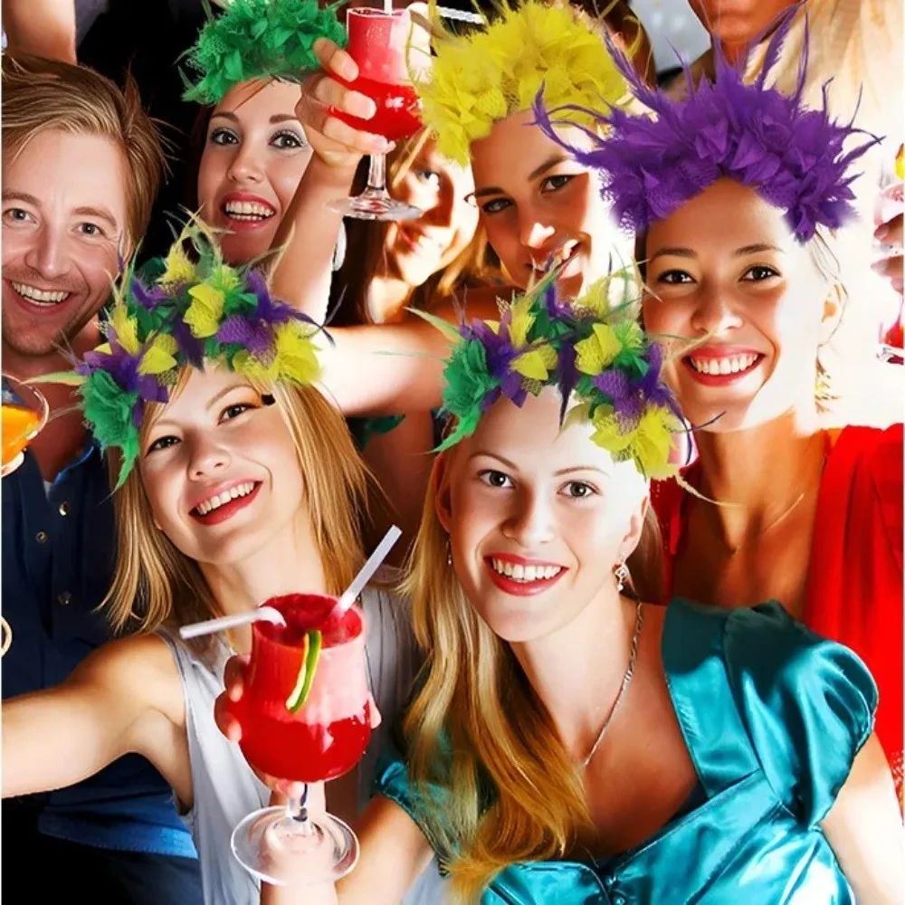 Feather Decoration Feather Flower Headband Retro Style Stylish Accessory Bride Hair Decoration Floral Design Festival Headwear
Feather Decoration Feather Flower Headband Retro Style Stylish Accessory Bride Hair Decoration Floral Design Festival Headwear