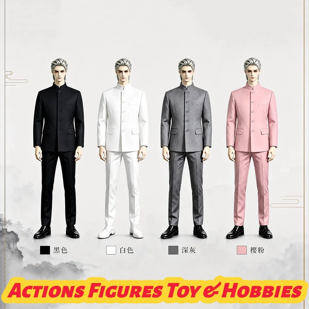 【Only Clothes】1/4 1/3 BJD Doll Formal Dress New Chinese Zhongshan Suit Stand Up Collar Suit Set Model for 75 Uncle Toys DIY
【Only Clothes】1/4 1/3 BJD Doll Formal Dress New Chinese Zhongshan Suit Stand Up Collar Suit Set Model for 75 Uncle Toys DIY