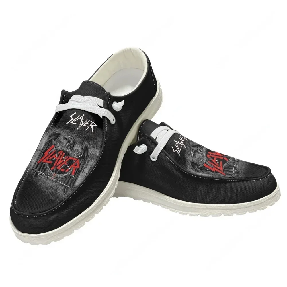 Slayer Heavy Metal Rock Band Casual Shoes Men Woman Flat Shoe Breathable Outdoor Lightweight Footwear Couple Custom Made Shoe
Slayer Heavy Metal Rock Band Casual Shoes Men Woman Flat Shoe Breathable Outdoor Lightweight Footwear Couple Custom Made Shoe