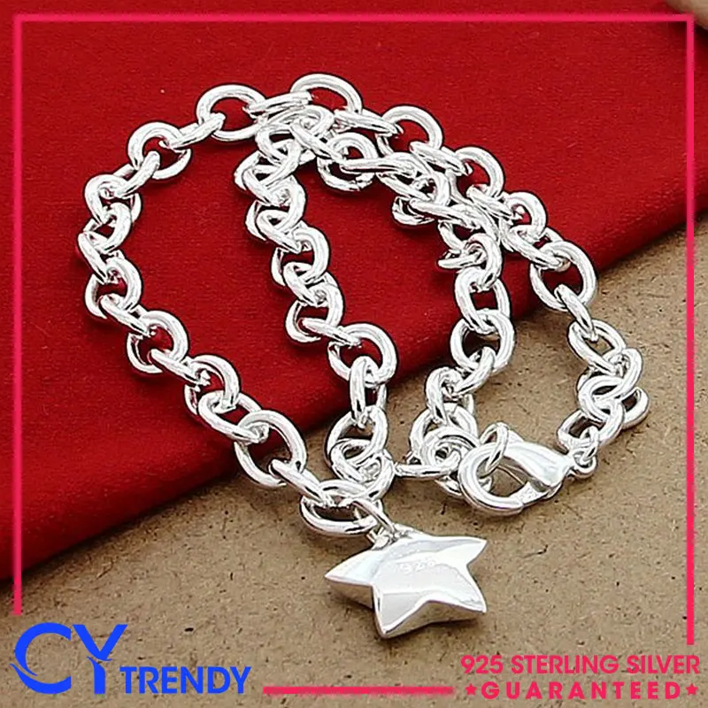 Starry Delight 925 Sterling Silver Star Charm Necklaces Chain Accessories Fashion Jewelry
Starry Delight 925 Sterling Silver Star Charm Necklaces Chain Accessories Fashion Jewelry