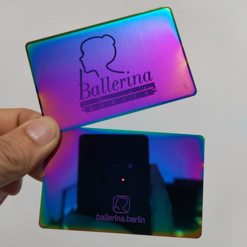 Custom Factory High-end Business Gift Giveaway mirror black mirror gold mirror rainbow colors etched Effect card
Custom Factory High-end Business Gift Giveaway mirror black mirror gold mirror rainbow colors etched Effect card