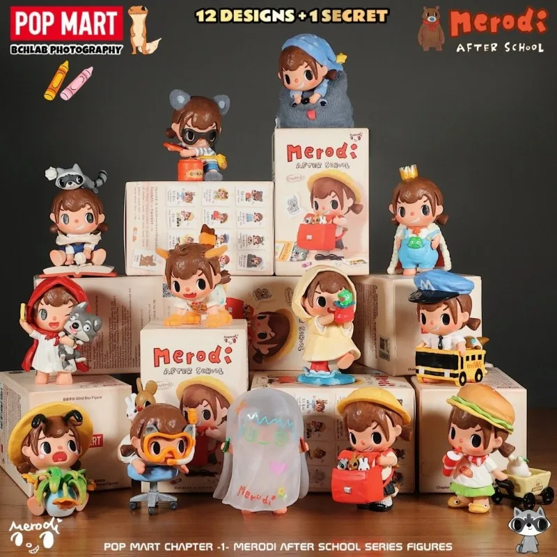 Genuine POP MART MERODI After School Series Blind Box Anime Figure Ornament Collection Cute Toys Kids Gift
Genuine POP MART MERODI After School Series Blind Box Anime Figure Ornament Collection Cute Toys Kids Gift