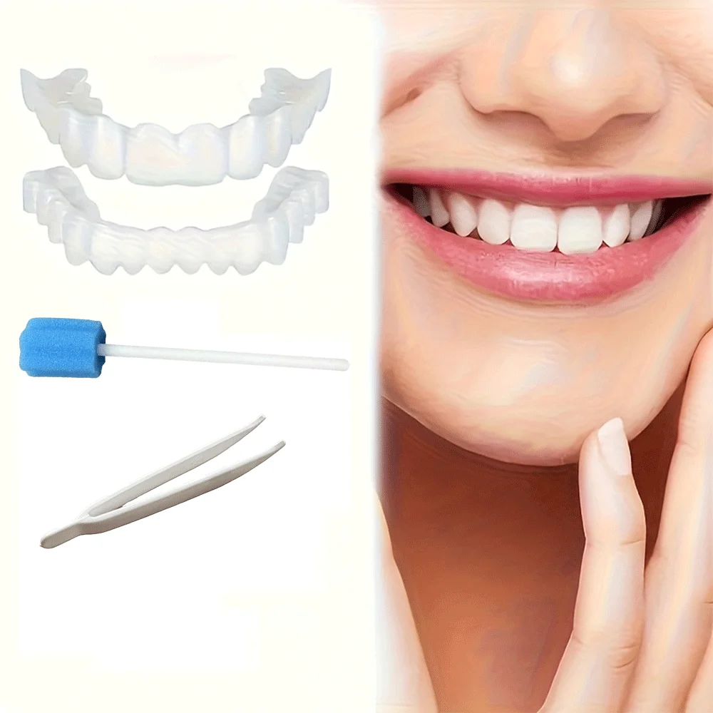 Natural Instant Smile Teeth Veneers Whitening Dentures Braces, Reusable Temporary False Teeth Cover, All Day Wear Perfect H2931
Natural Instant Smile Teeth Veneers Whitening Dentures Braces, Reusable Temporary False Teeth Cover, All Day Wear Perfect H2931