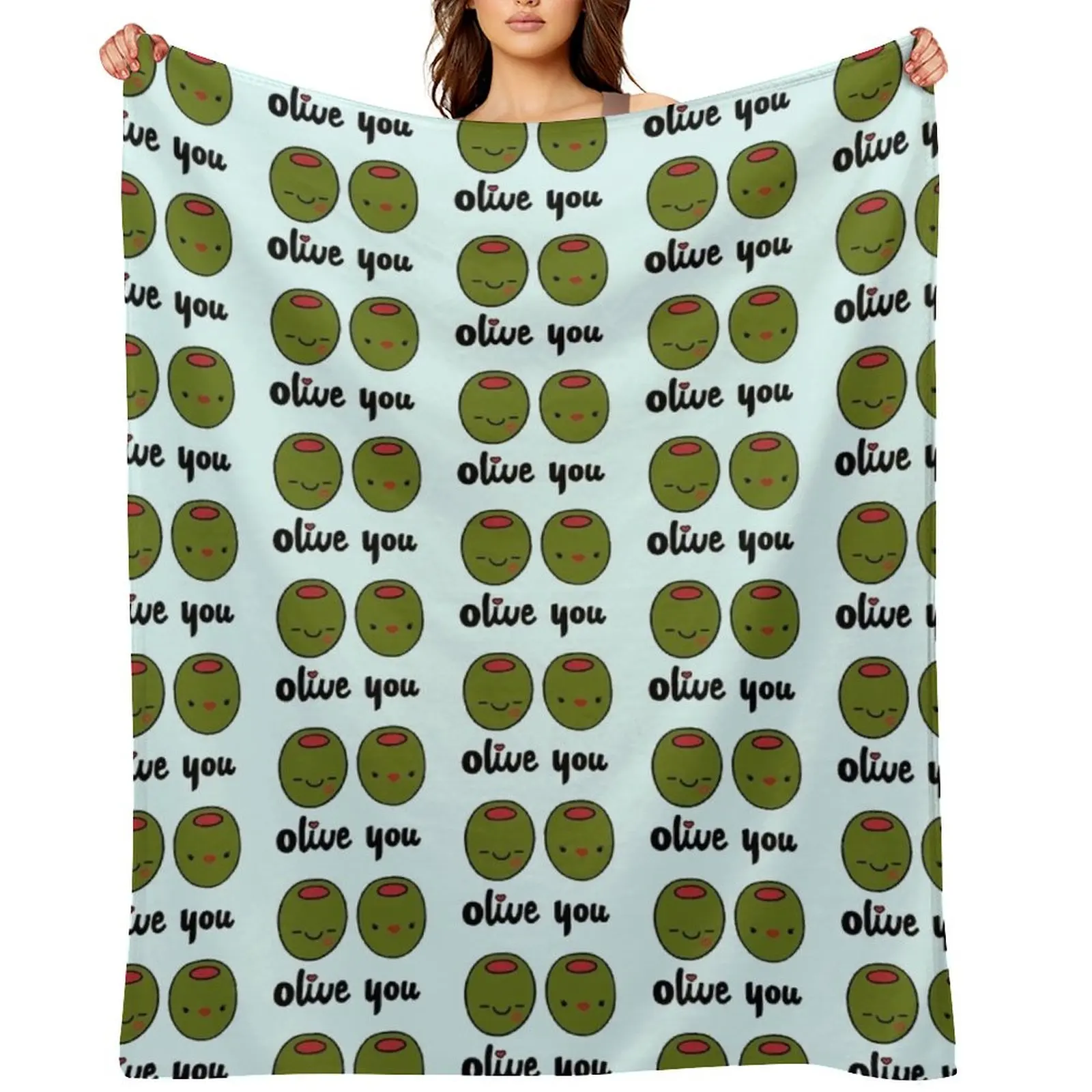 Olive You Throw Blanket funny gift Luxury Throw Multi-Purpose Decorative Throw Blankets
Olive You Throw Blanket funny gift Luxury Throw Multi-Purpose Decorative Throw Blankets