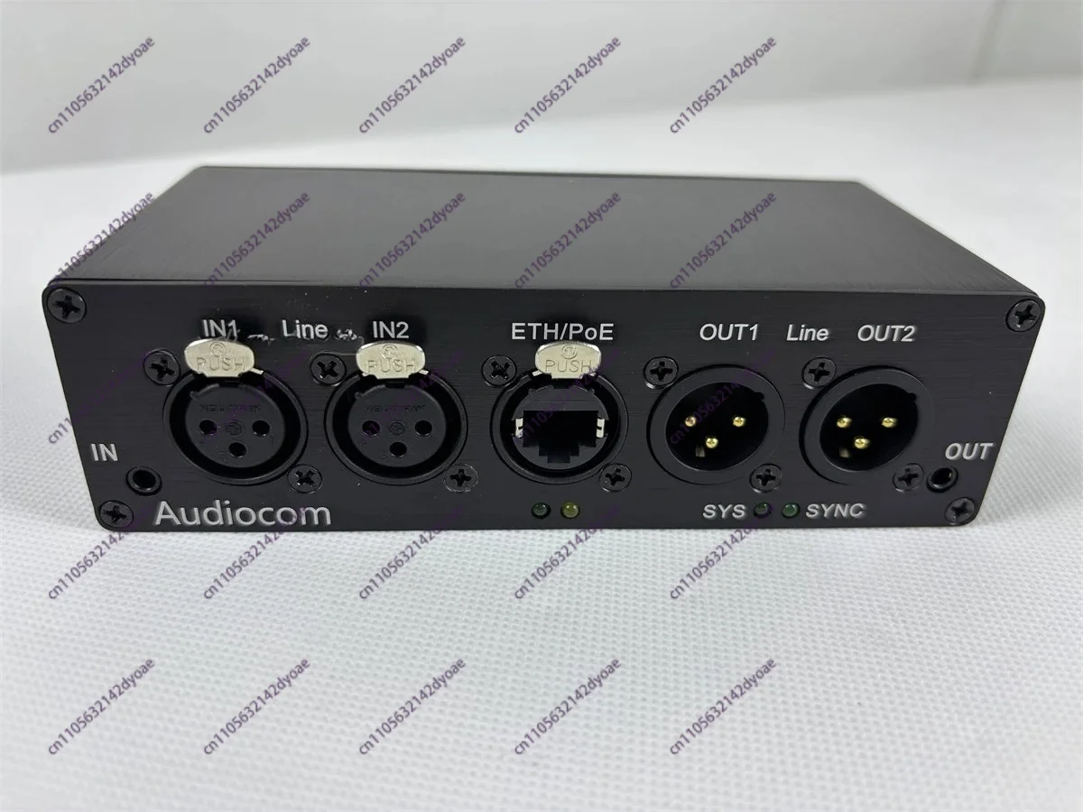Audiocom DT AES67 Audio Network Transmission Interface Box, Supporting 2 Analog Balanced Inputs+2 Analog Balanced Outputs
Audiocom DT AES67 Audio Network Transmission Interface Box, Supporting 2 Analog Balanced Inputs+2 Analog Balanced Outputs