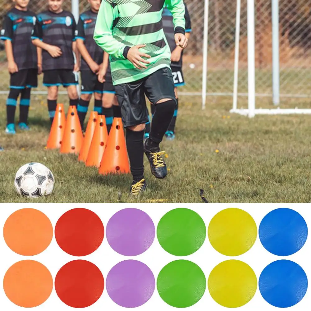 Soccer Spot Markers Sports Supplies Colorful Flexible Spot Markers for Soccer Basketball Training Slip Resistant for Agility
Soccer Spot Markers Sports Supplies Colorful Flexible Spot Markers for Soccer Basketball Training Slip Resistant for Agility