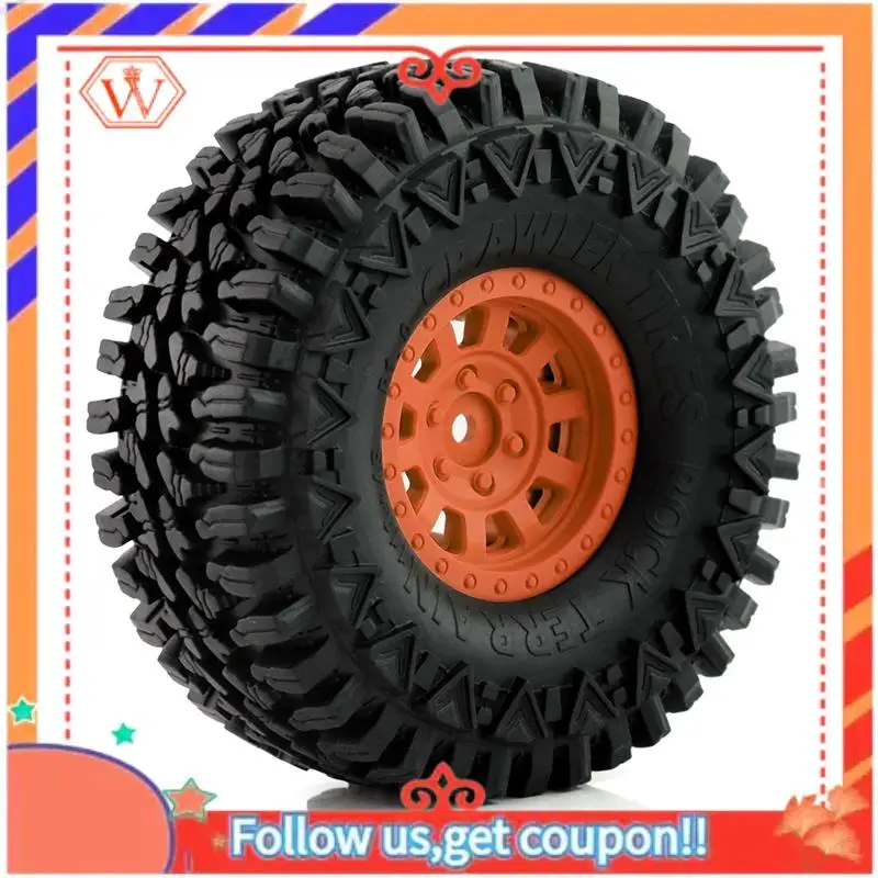 4PCS 110Mm Wheels Tires For 1/10 RC Rock Crawler Axial SCX10 SCX10 II 90046 TRX4 RC4WD D90 RC Car Replacement Parts Green
4PCS 110Mm Wheels Tires For 1/10 RC Rock Crawler Axial SCX10 SCX10 II 90046 TRX4 RC4WD D90 RC Car Replacement Parts Green