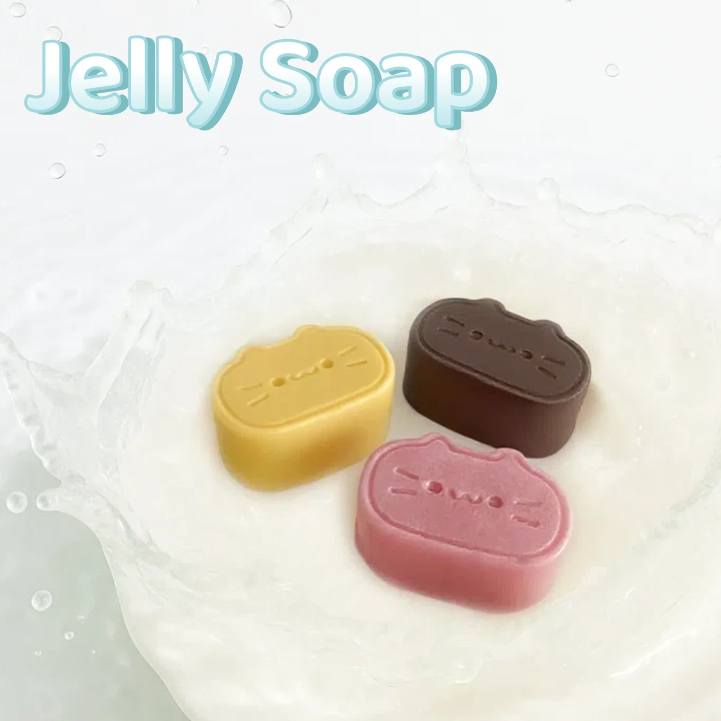 Jelly Soap Bouncy Cat, Bouncy Shower Jelly, Novelty Bath Toy, Long-Lasting Fragrance, Gentle Skin Care Body Washing
Jelly Soap Bouncy Cat, Bouncy Shower Jelly, Novelty Bath Toy, Long-Lasting Fragrance, Gentle Skin Care Body Washing