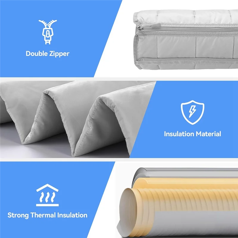 MCGS-Portable Air Conditioner Hose Cover AC Hose Insulated Cover Wrap For Heat Reduction
MCGS-Portable Air Conditioner Hose Cover AC Hose Insulated Cover Wrap For Heat Reduction