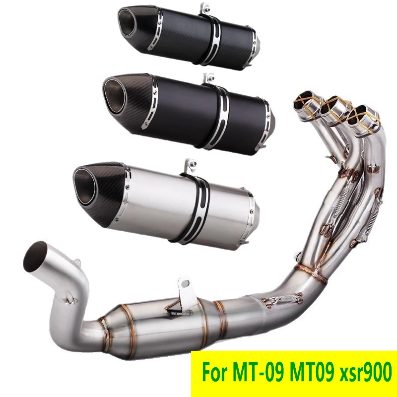 Slip On For MT-09 MT09 xsr900 R77 Motorcycle Exhaust Systems Front Link Pipe 2021 - 2023
Slip On For MT-09 MT09 xsr900 R77 Motorcycle Exhaust Systems Front Link Pipe 2021 - 2023
