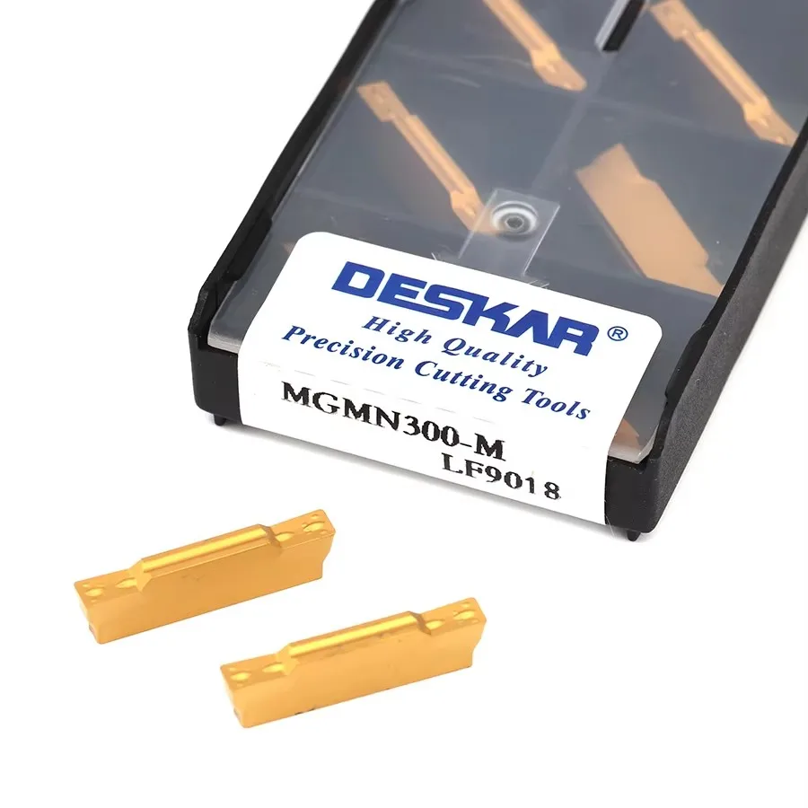 DESKAR MGMN200 G MGMN250 G MGMN300 M MGMN400 M MGMN500 M LF9018 Numerical Control Lathe Grooving Blade Tool Processed Steel Part
DESKAR MGMN200 G MGMN250 G MGMN300 M MGMN400 M MGMN500 M LF9018 Numerical Control Lathe Grooving Blade Tool Processed Steel Part